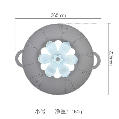 Kitchen Gadget Silicone Spill-Proof Pot Utensil Cover Kitchen Tools Flower Type Baking Tools