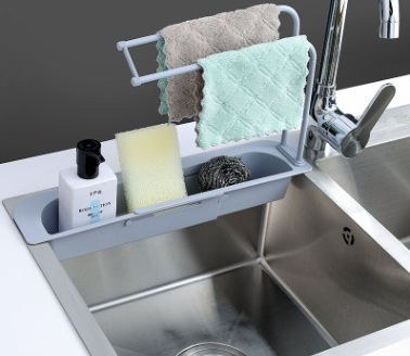 Telescopic Sink Storage Rack