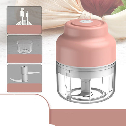 Baby Mini Cooking Machine Electric Garlic Masher