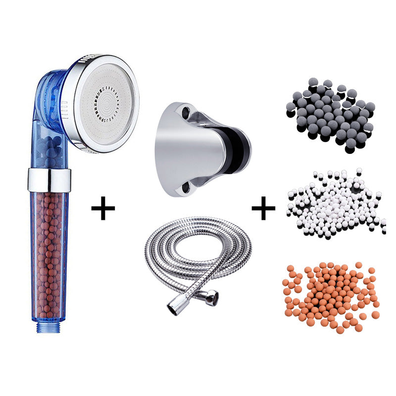 Pressurized Negative Ion Three-speed Shower Head