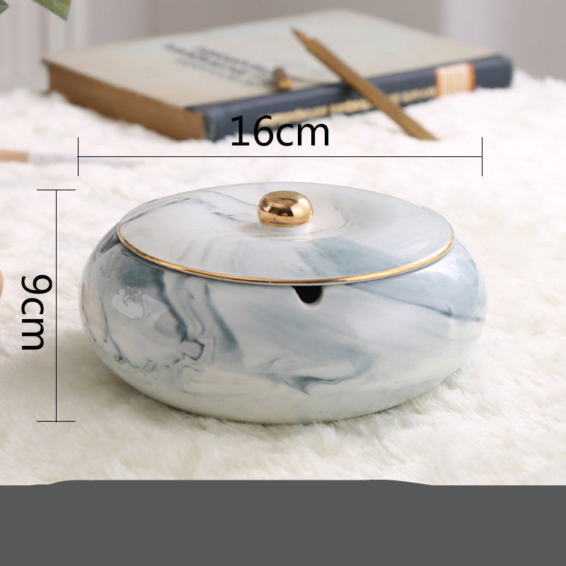 Ceramic Ashtray Creative Living Room Office Hotel Club Ashtray