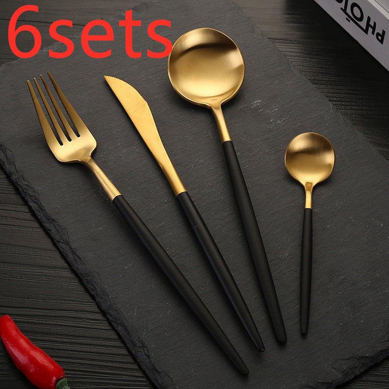 Stainless Steel Knife And Fork Set