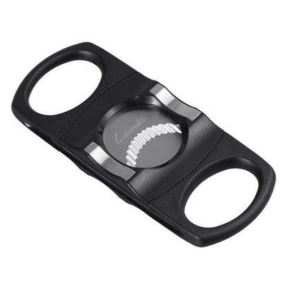 Cigar cutter Serrated double-edged cigar cutter Portable cigar cutter Cigar cutter blade design cigar cutter