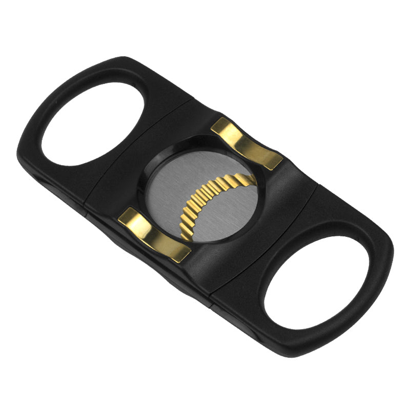 Cigar cutter Serrated double-edged cigar cutter Portable cigar cutter Cigar cutter blade design cigar cutter