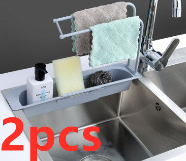 Telescopic Sink Storage Rack