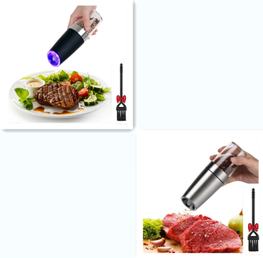 Electric induction grinder household electric pepper mill