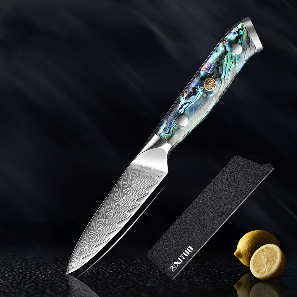 Steel Knife Set Kitchen Knife Chef Knife Japanese Style Santoku Knife