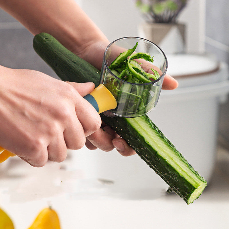 Stainless Steel Peeling Knife With Barrel For Vegetable And Fruit With Storage Box