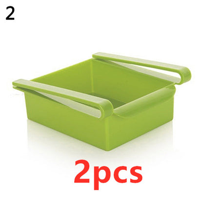 Refrigerator Storage Basket Stretchable Multifunction Kitchen Refrigerator Storage Box