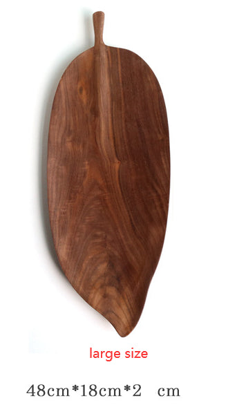 Wooden saucer fruit tray