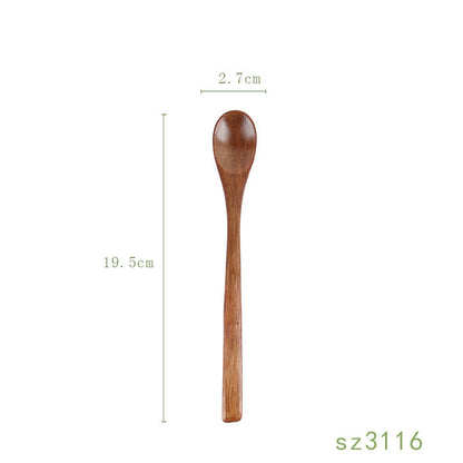 Solid Wood Spoon Japanese Honey Spoon