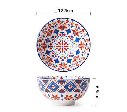 Ceramic Tableware Household Soup Porridge Bowl