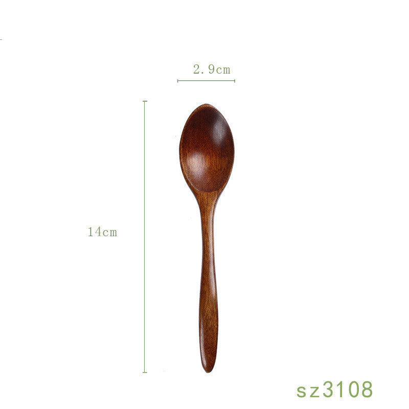 Solid Wood Spoon Japanese Honey Spoon