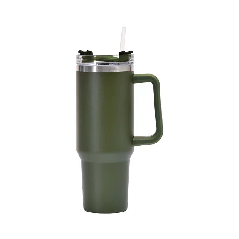 Stainless Steel Insulated Cup 40oz Straw Bingba