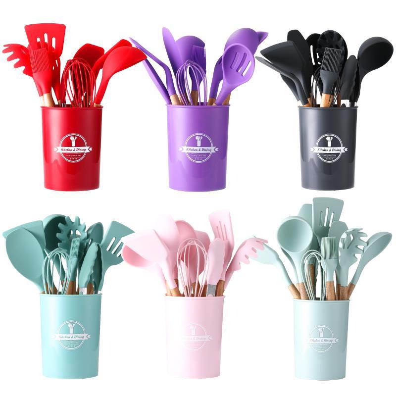 Silicone kitchenware set