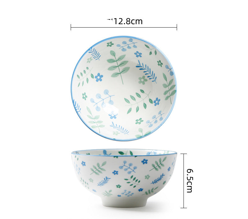 Ceramic Tableware Household Soup Porridge Bowl