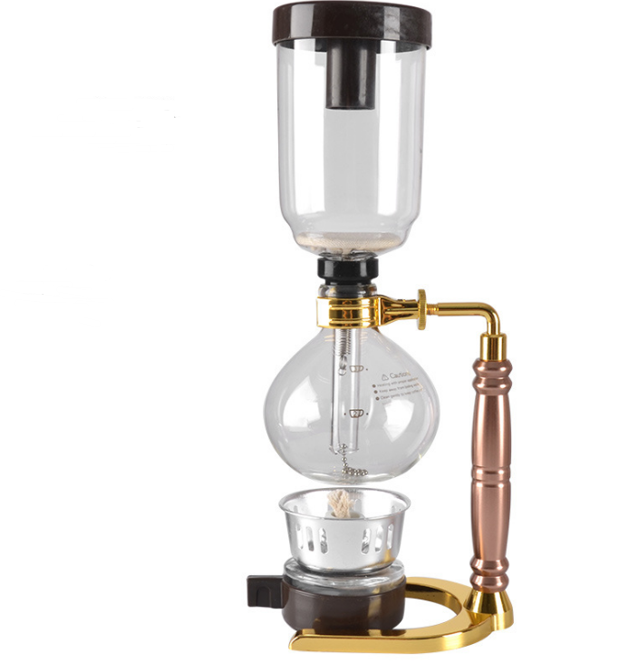 Siphon Coffee Maker Tea Pot Vacuum Coffeemaker Glass Machine