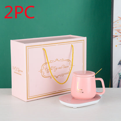 Ceramic Insulation Mug Smart Thermostat Cup Couple