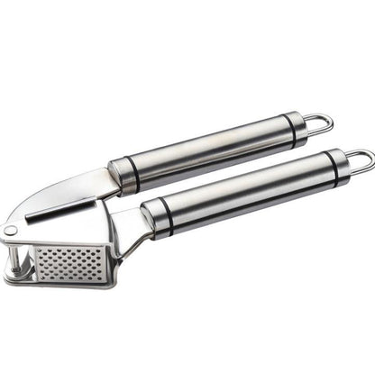 Multi-function cutting garlic stainless steel garlic press