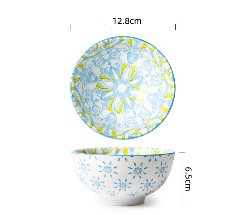 Ceramic Tableware Household Soup Porridge Bowl