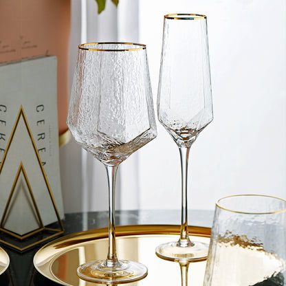 Red wine glass creative champagne glass set