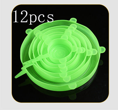 Multifunctional Stretchable Silicone Freshness Bowl Cover