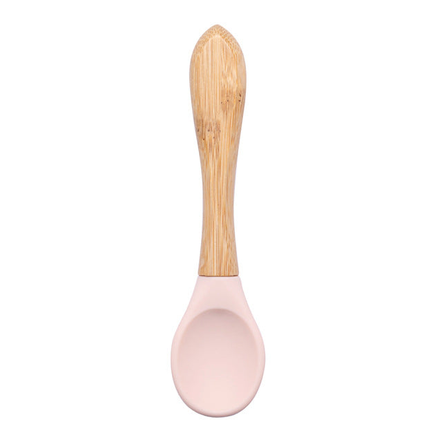 Silicone Baby Food Supplement Tableware Silicone Spoon