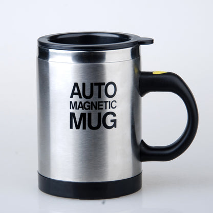 Stainless Steel Automatic Stirring Magnetic Coffee Cup