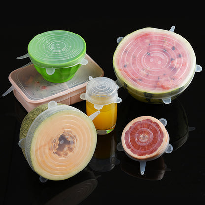 Multifunctional Stretchable Silicone Freshness Bowl Cover