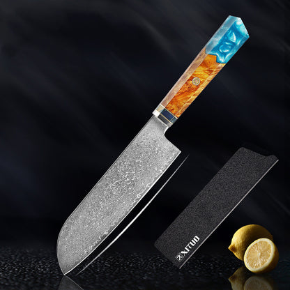 Kitchen Set Knife Damascus Steel Kitchen Knife Kitchen Knife Chef Knife Santoku Knife Japanese Knife Kitchen Tool