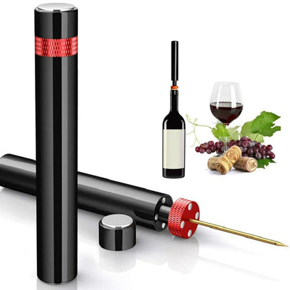 Small Size Wine Bottle Opener Air Pump Opening Tools Stainless Steel Pin Jar Cork Remover Corkscrew Bar Accessories