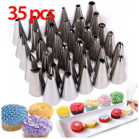 TULIP FLOWER PIPING NOZZLES (35PCS)