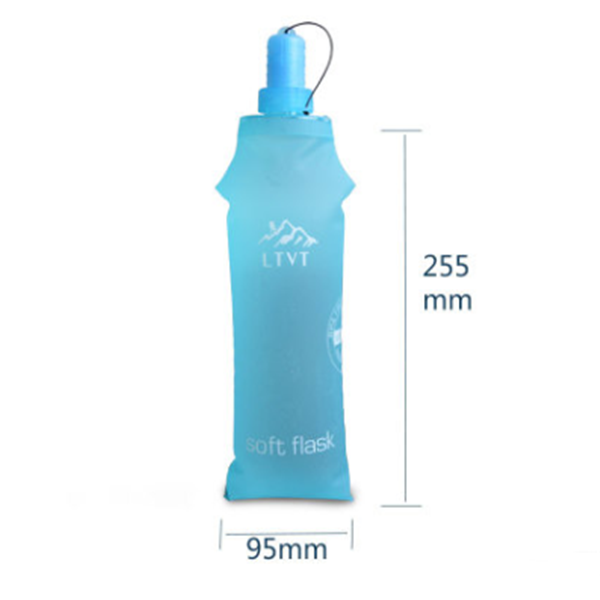 Sports soft water bottle