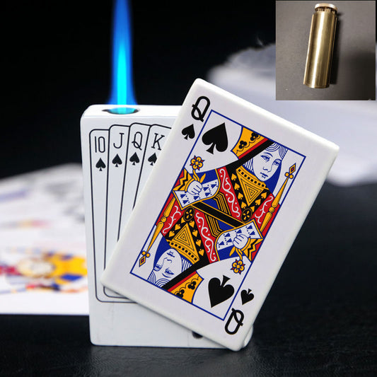 Poker Gas Lighters Poker Lighter Creative Gift Lighter Poker Lighter