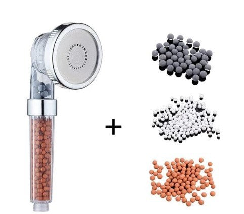 Pressurized Negative Ion Three-speed Shower Head