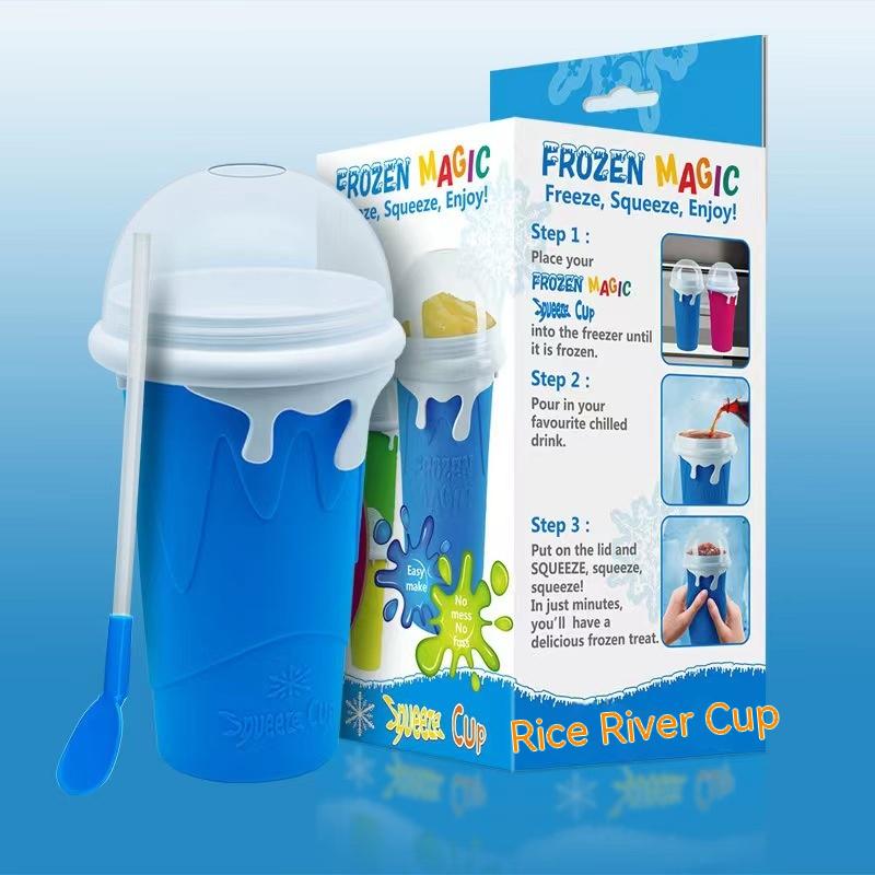 Slush And Shake Maker Homemade Smoothie Milk Children's Household Pinch Cup