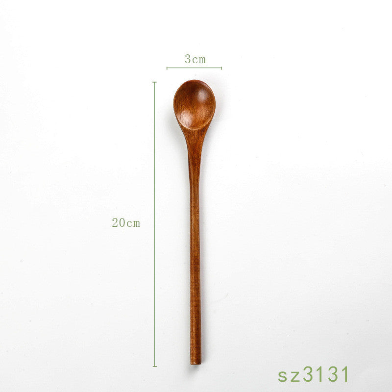 Solid Wood Spoon Japanese Honey Spoon